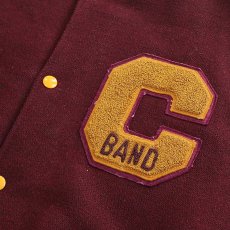 画像6: 〜80's HOLLOWAY WOOL MELTON BACK LETTERED VARSITY JACKET "CMU MARCHING BAND" (6)