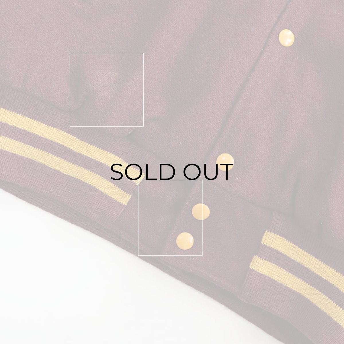 画像10: 〜80's HOLLOWAY WOOL MELTON BACK LETTERED VARSITY JACKET "CMU MARCHING BAND" (10)