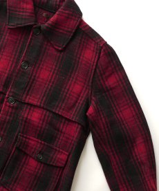 画像3: 〜40's UNKNOWN BRAND WOOL CHECK DOUBLE MACKINAW CRUISER JACKET (3)