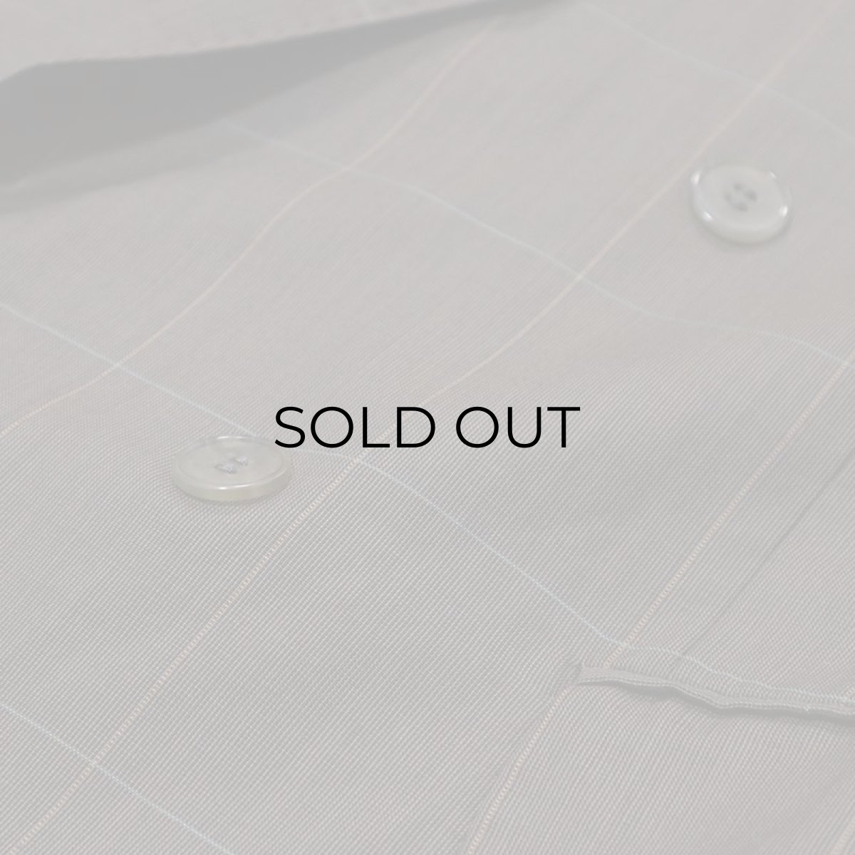 画像6: OLD REDA WOOL WINDOWPANE CHECK W-BREASTED TAILORED JACKET (6)