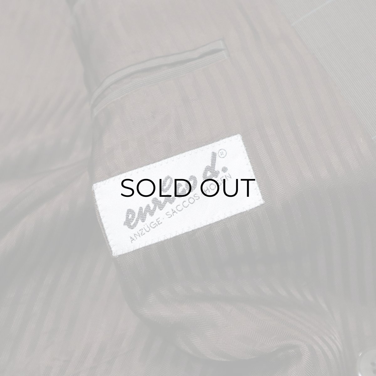 画像8: OLD REDA WOOL WINDOWPANE CHECK W-BREASTED TAILORED JACKET (8)