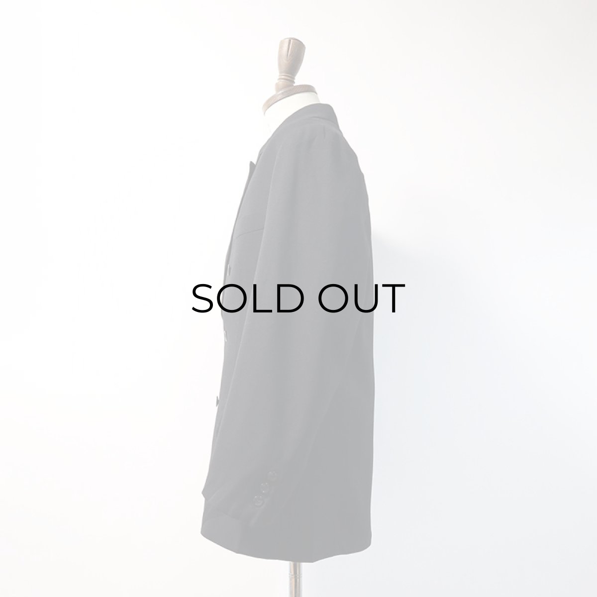 画像9: 〜50's UNKNOWN BRAND WOOL W-BREASTED TAILORED JACKET (9)