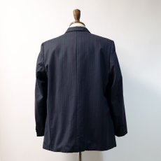 画像11: OLD Kings Club WOOL STRIPE W-BREASTED TAILORED JACKET (11)