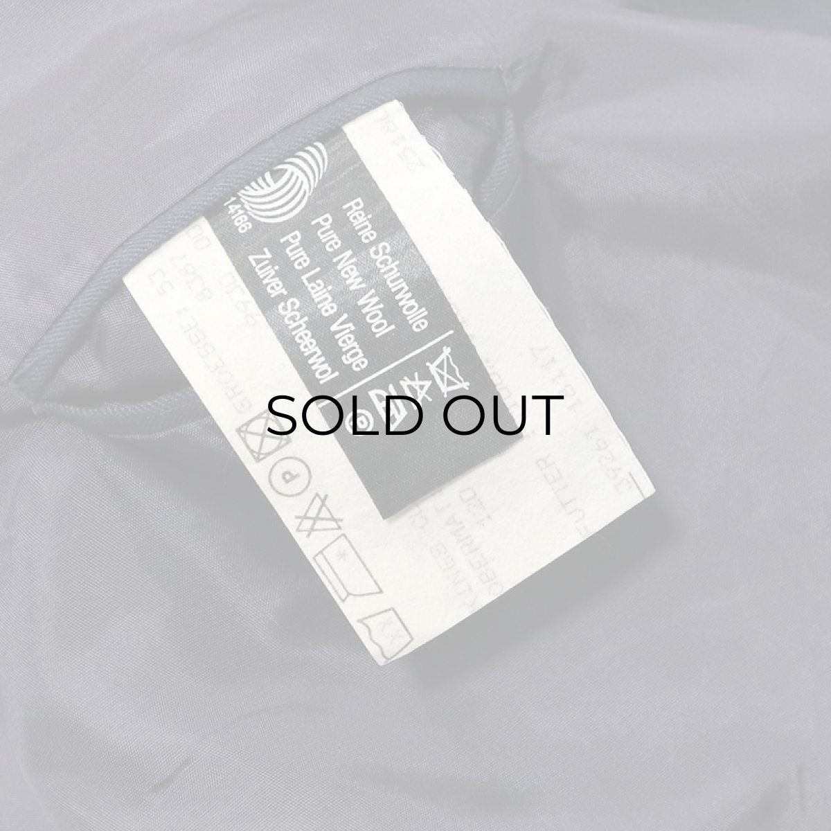 画像8: OLD Kings Club WOOL STRIPE W-BREASTED TAILORED JACKET (8)