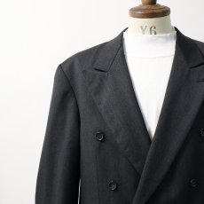 画像10: OLD UNKNOWN BRAND WOOL W-BREASTED TAILORED JACKET (10)