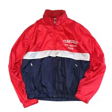 画像1: 80's L.L. Bean NYLON W-PRINT ZIP TRACK JACKET "TENNESSEE STATE WRESTLING TEAM" (1)