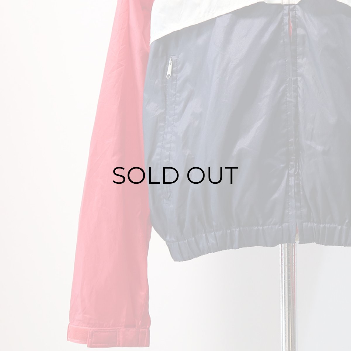 画像13: 80's L.L. Bean NYLON W-PRINT ZIP TRACK JACKET "TENNESSEE STATE WRESTLING TEAM" (13)