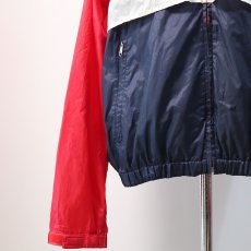 画像13: 80's L.L. Bean NYLON W-PRINT ZIP TRACK JACKET "TENNESSEE STATE WRESTLING TEAM" (13)