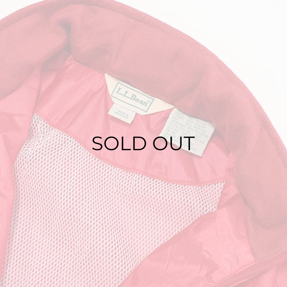 画像8: 80's L.L. Bean NYLON W-PRINT ZIP TRACK JACKET "TENNESSEE STATE WRESTLING TEAM" (8)