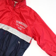 画像5: 80's L.L. Bean NYLON W-PRINT ZIP TRACK JACKET "TENNESSEE STATE WRESTLING TEAM" (5)