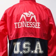 画像14: 80's L.L. Bean NYLON W-PRINT ZIP TRACK JACKET "TENNESSEE STATE WRESTLING TEAM" (14)