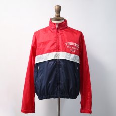 画像15: 80's L.L. Bean NYLON W-PRINT ZIP TRACK JACKET "TENNESSEE STATE WRESTLING TEAM" (15)