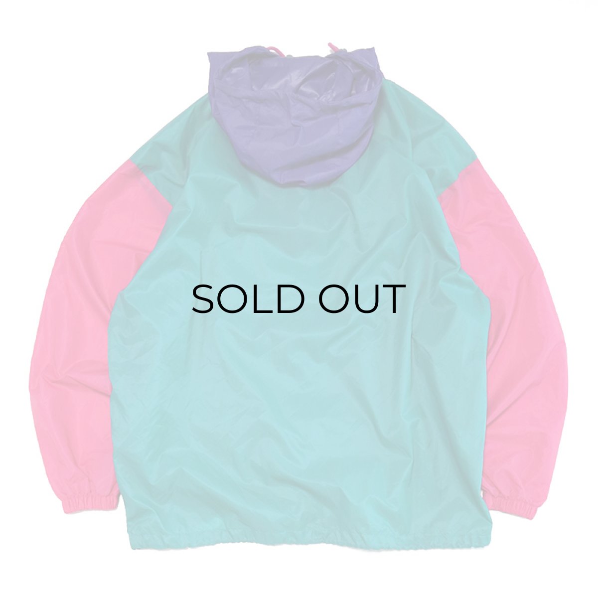 画像3: 80's K-WAY NYLON CRAZY-PATTERN PULLOVER ANORAK PARKA (3)