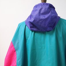 画像16: 80's K-WAY NYLON CRAZY-PATTERN PULLOVER ANORAK PARKA (16)