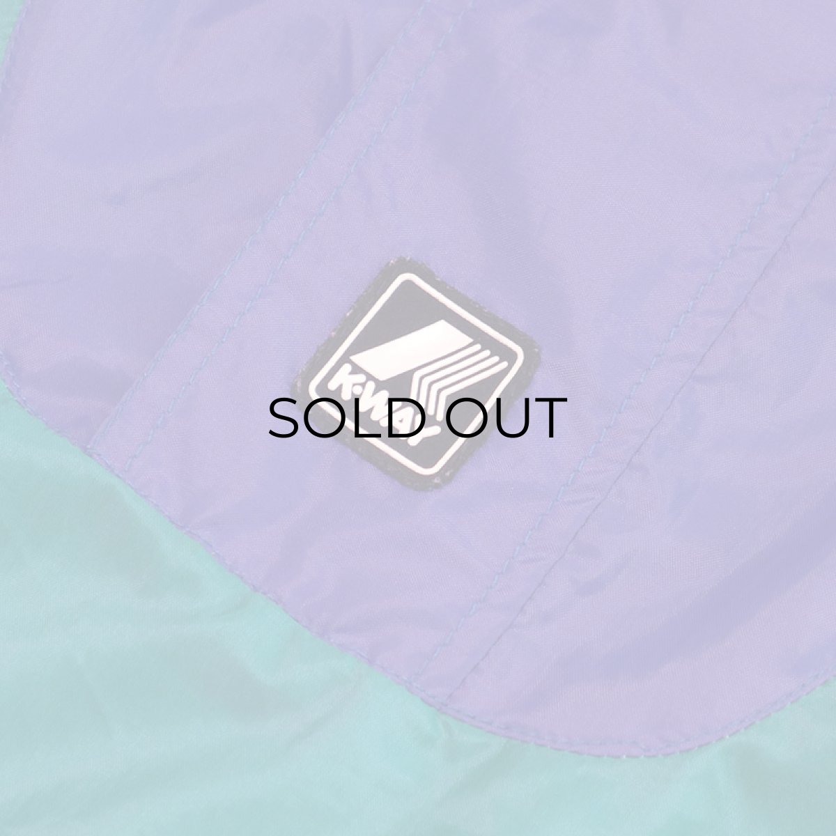 画像9: 80's K-WAY NYLON CRAZY-PATTERN PULLOVER ANORAK PARKA (9)