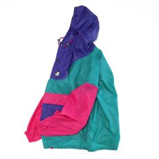 画像2: 80's K-WAY NYLON CRAZY-PATTERN PULLOVER ANORAK PARKA (2)