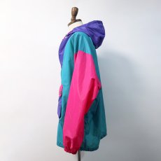 画像18: 80's K-WAY NYLON CRAZY-PATTERN PULLOVER ANORAK PARKA (18)