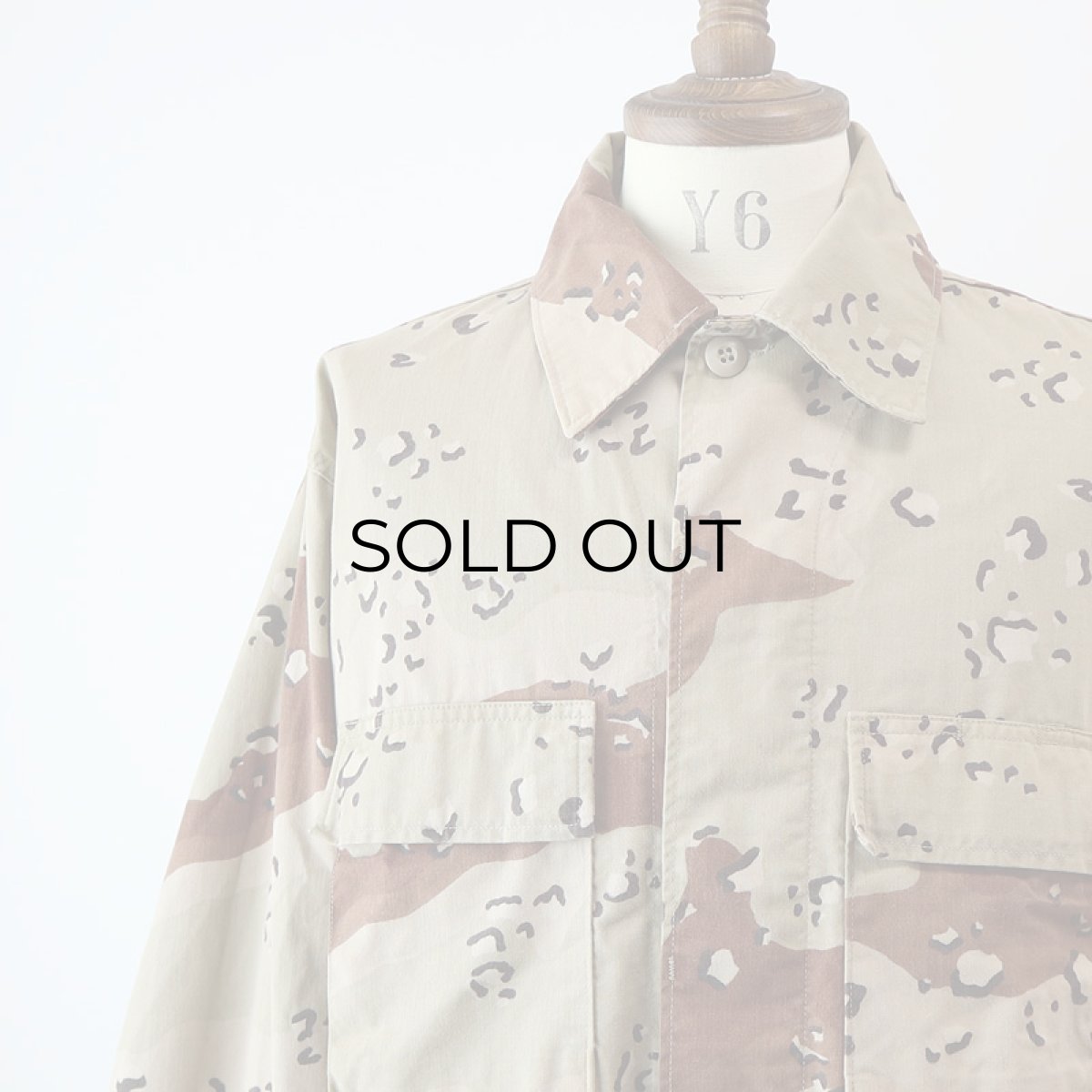 画像12: 〜90's US ARMY COTTON NYLON DESERT CAMOUFLAGE COMBAT JACKET【SIZE : MEDIUM-REGULAR】 (12)