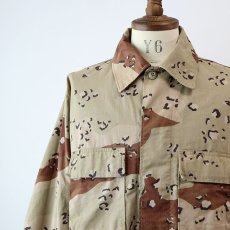 画像12: 〜90's US ARMY COTTON NYLON DESERT CAMOUFLAGE COMBAT JACKET【SIZE : MEDIUM-REGULAR】 (12)