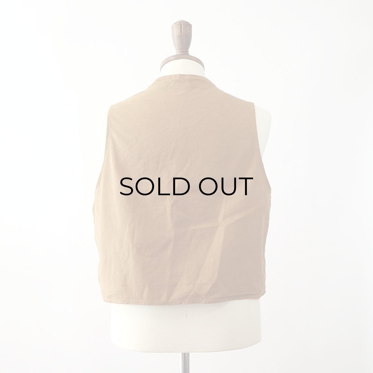 画像12: 〜50's UNKNOWN BRAND COTTON CANVAS HUNTING VEST (12)