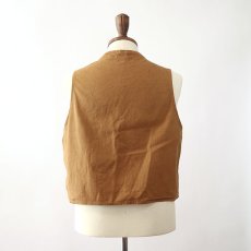 画像12: 〜50's UNKNOWN BRAND COTTON CANVAS HUNTING VEST (12)