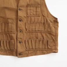 画像5: 〜50's UNKNOWN BRAND COTTON CANVAS HUNTING VEST (5)