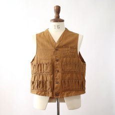 画像10: 〜50's UNKNOWN BRAND COTTON CANVAS HUNTING VEST (10)