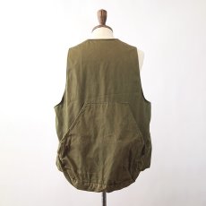 画像16: 〜60's Bullseye Bill COTTON TWILL ZIP HUNTING VEST (16)