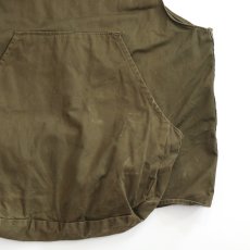 画像6: 〜60's Bullseye Bill COTTON TWILL ZIP HUNTING VEST (6)