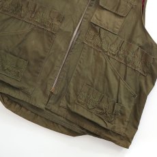 画像4: 〜60's Bullseye Bill COTTON TWILL ZIP HUNTING VEST (4)