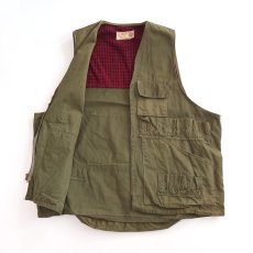 画像3: 〜60's Bullseye Bill COTTON TWILL ZIP HUNTING VEST (3)