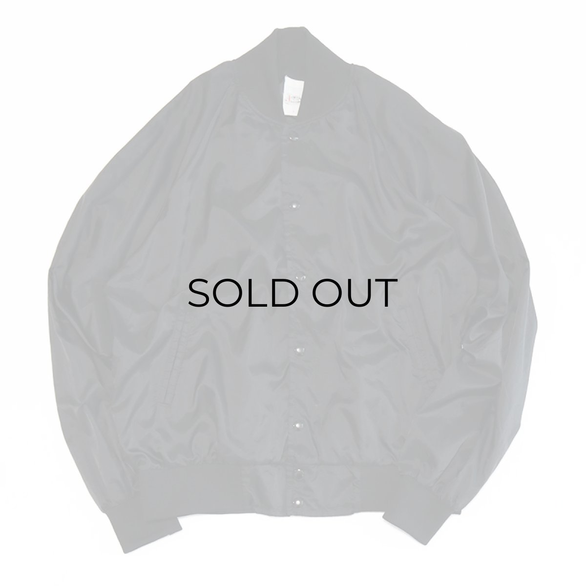 画像3: 〜90's Justin NYLON BACK LOGO PRINT SNAP BLOUSON  "Justin" "MADE IN USA" (3)