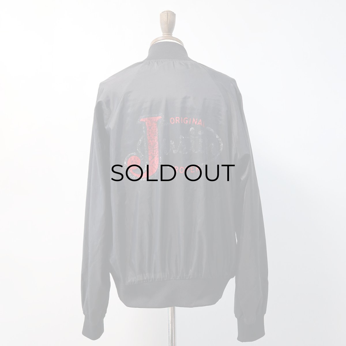 画像11: 〜90's Justin NYLON BACK LOGO PRINT SNAP BLOUSON  "Justin" "MADE IN USA" (11)