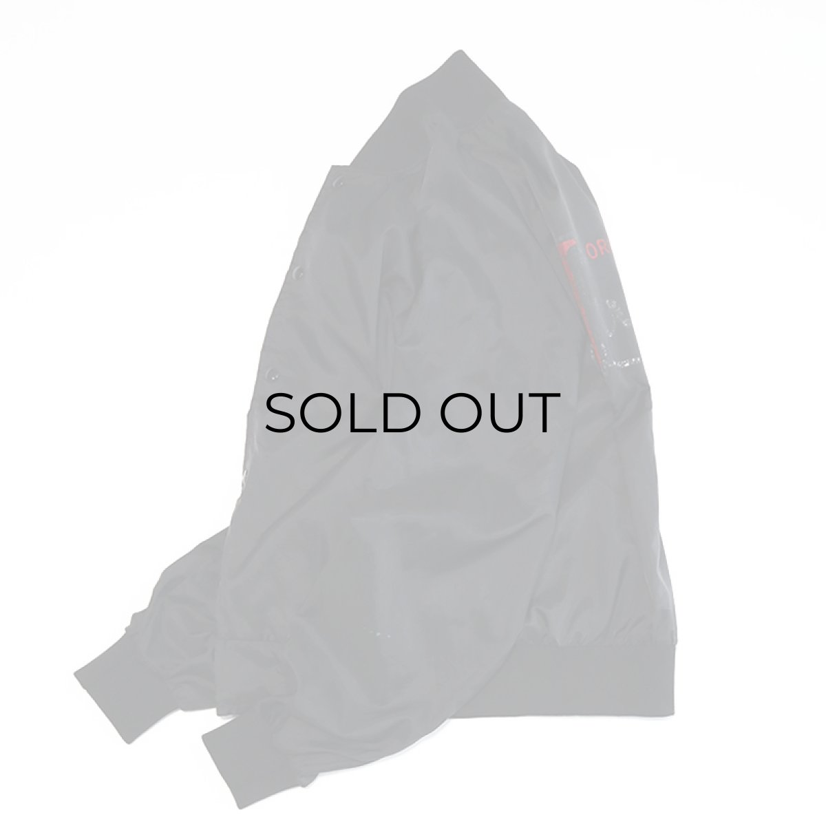 画像2: 〜90's Justin NYLON BACK LOGO PRINT SNAP BLOUSON  "Justin" "MADE IN USA" (2)