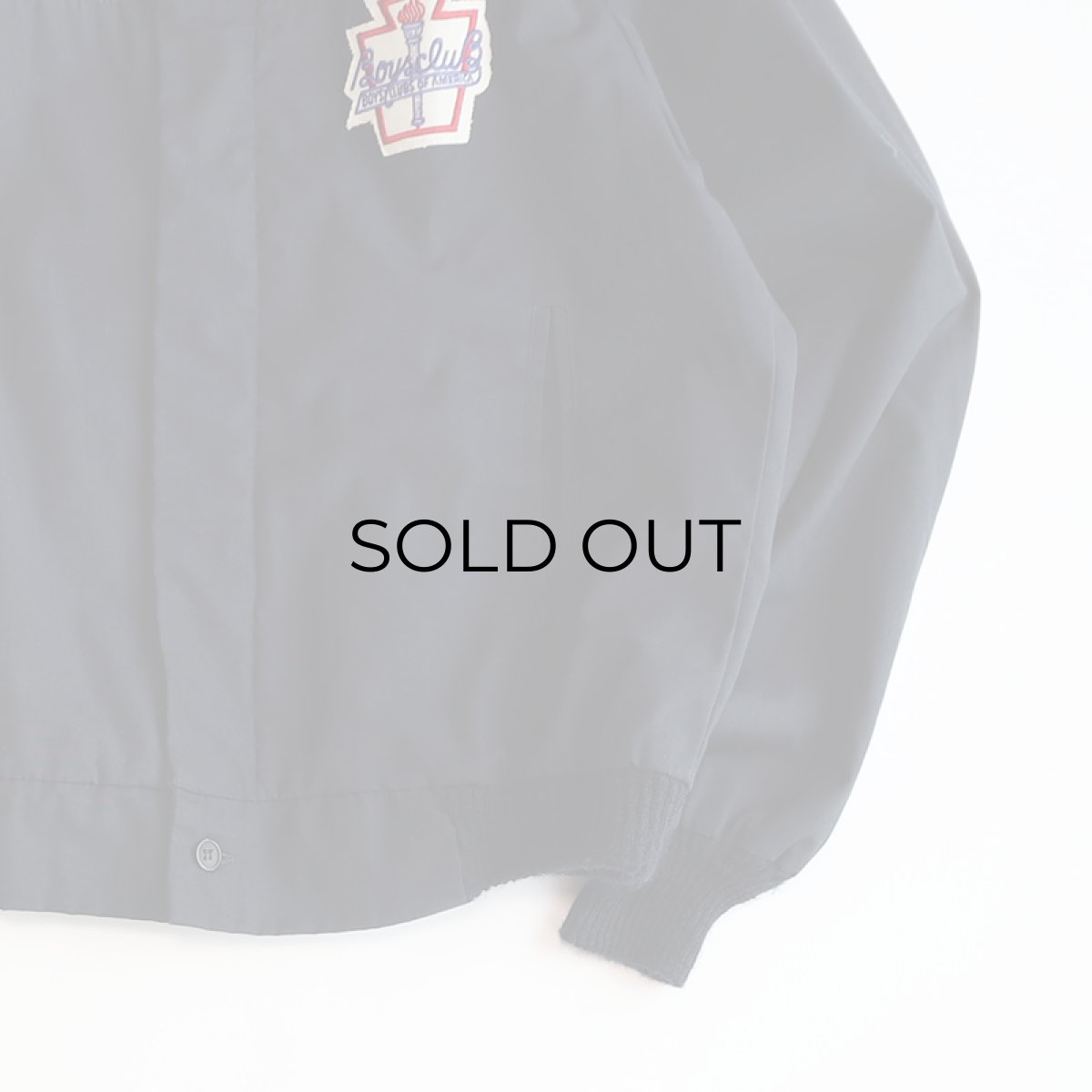 画像5: 60's-70's PETERS CUP SHOULDER ZIP BLOUSON with WAPPEN (5)