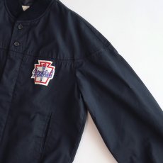 画像4: 60's-70's PETERS CUP SHOULDER ZIP BLOUSON with WAPPEN (4)