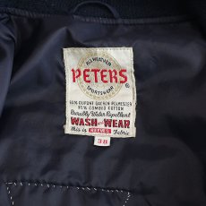 画像8: 60's-70's PETERS CUP SHOULDER ZIP BLOUSON with WAPPEN (8)