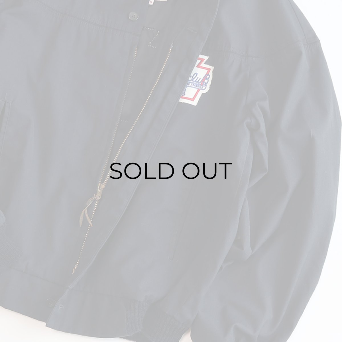 画像6: 60's-70's PETERS CUP SHOULDER ZIP BLOUSON with WAPPEN (6)