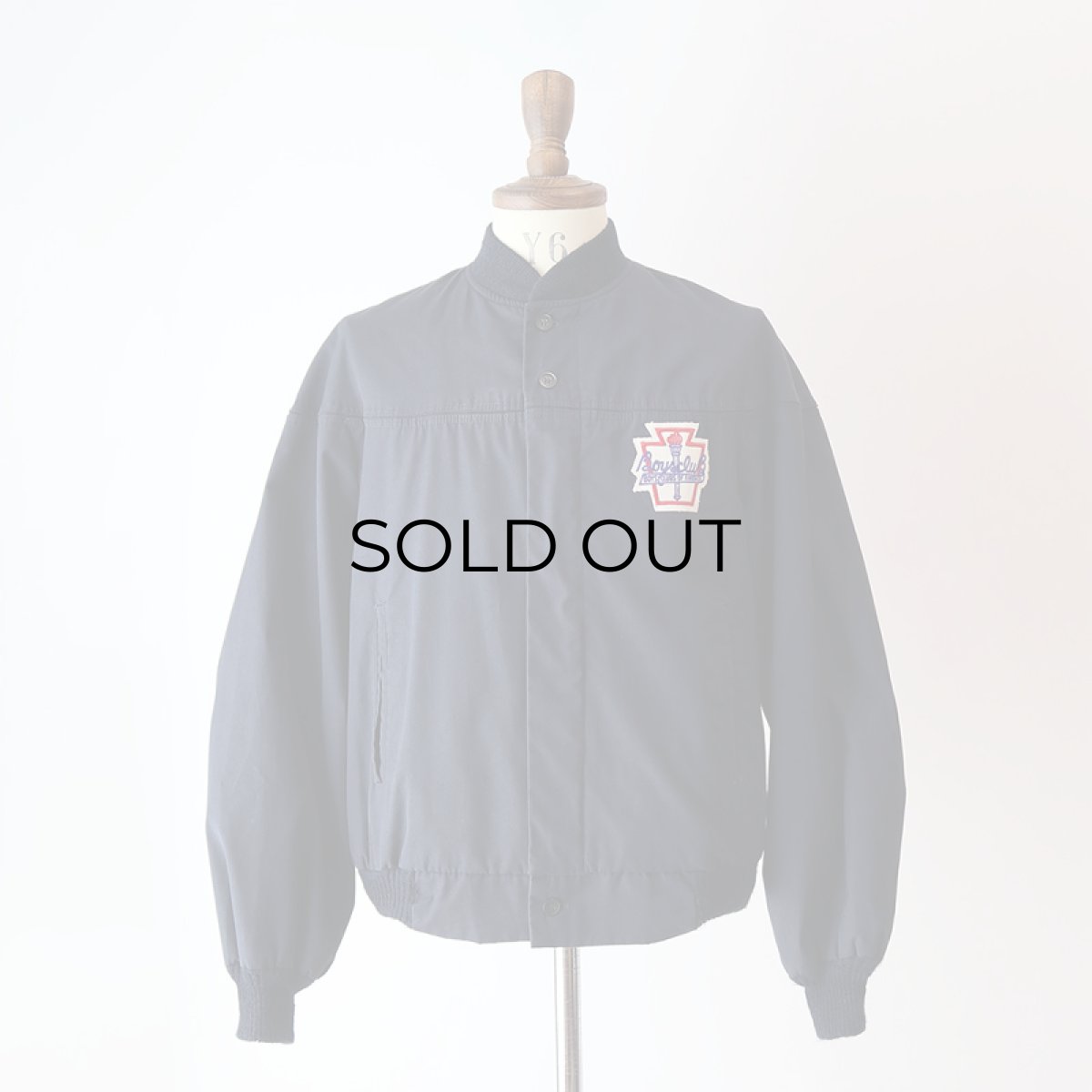 画像13: 60's-70's PETERS CUP SHOULDER ZIP BLOUSON with WAPPEN (13)