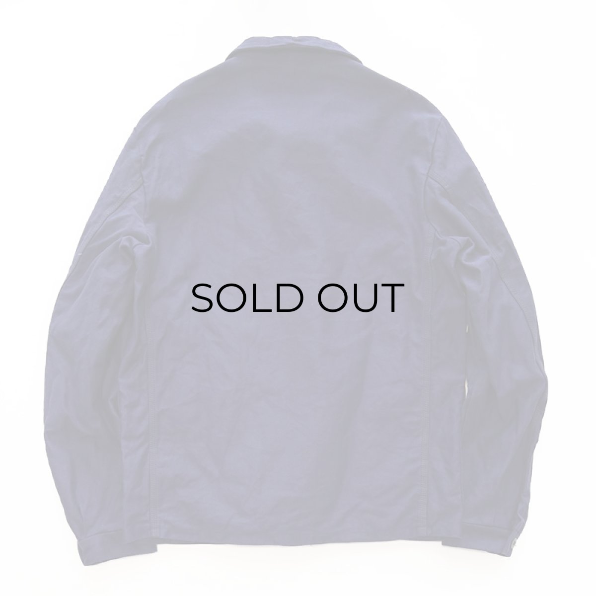 画像3: OLD UNKNOWN BRAND COTTON MOLESKIN 2P GERMAN WORK JACKET with WAPPEN (3)