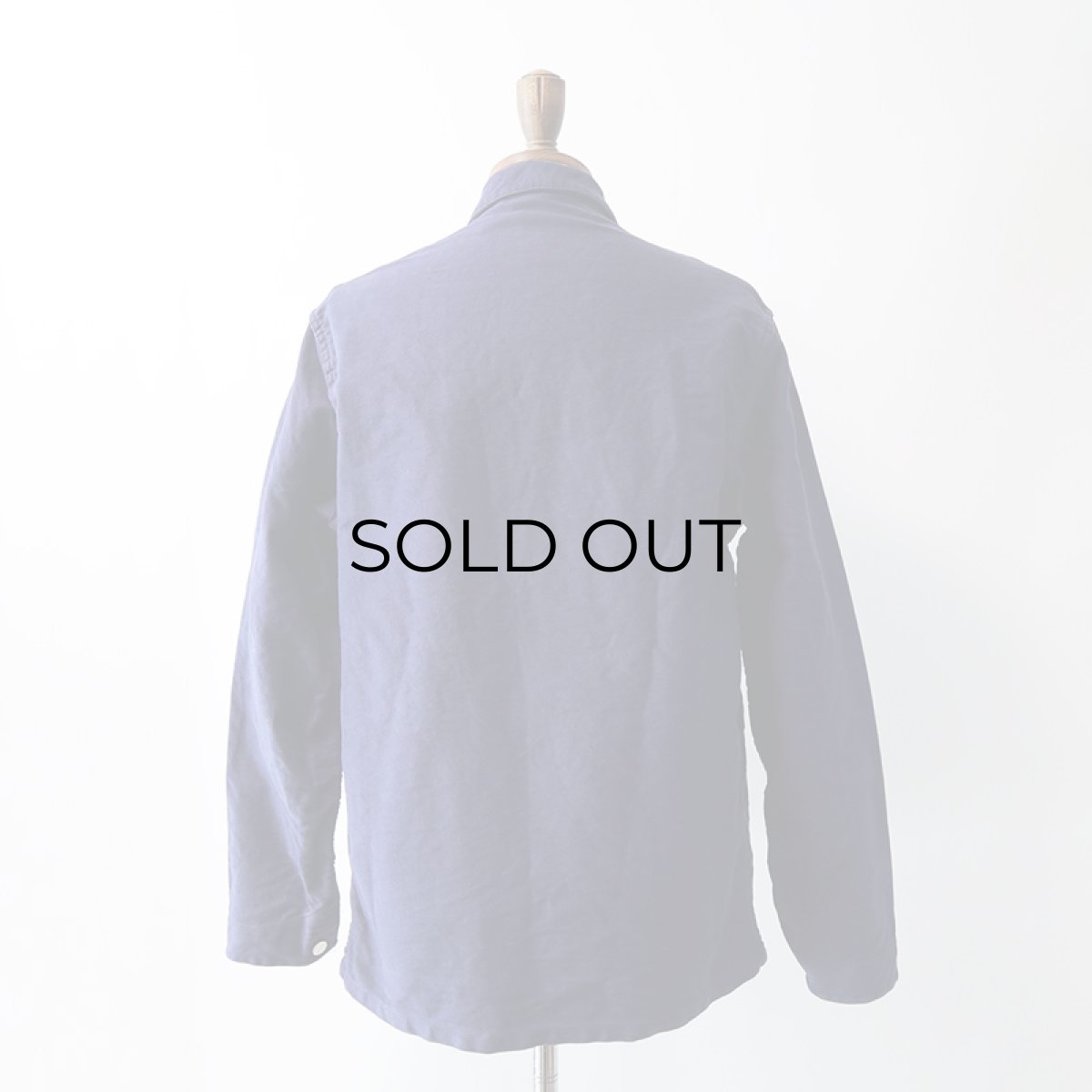 画像12: OLD UNKNOWN BRAND COTTON MOLESKIN EMBROIDERED FRENCH WORK JACKET (12)