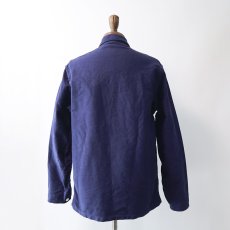 画像12: OLD UNKNOWN BRAND COTTON MOLESKIN EMBROIDERED FRENCH WORK JACKET (12)