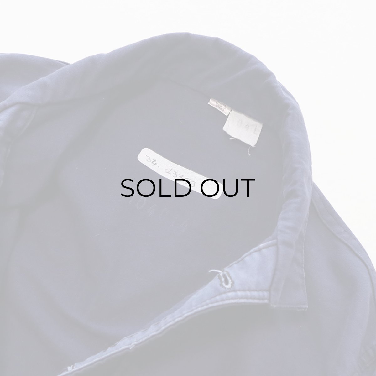 画像9: OLD UNKNOWN BRAND COTTON MOLESKIN EMBROIDERED FRENCH WORK JACKET (9)