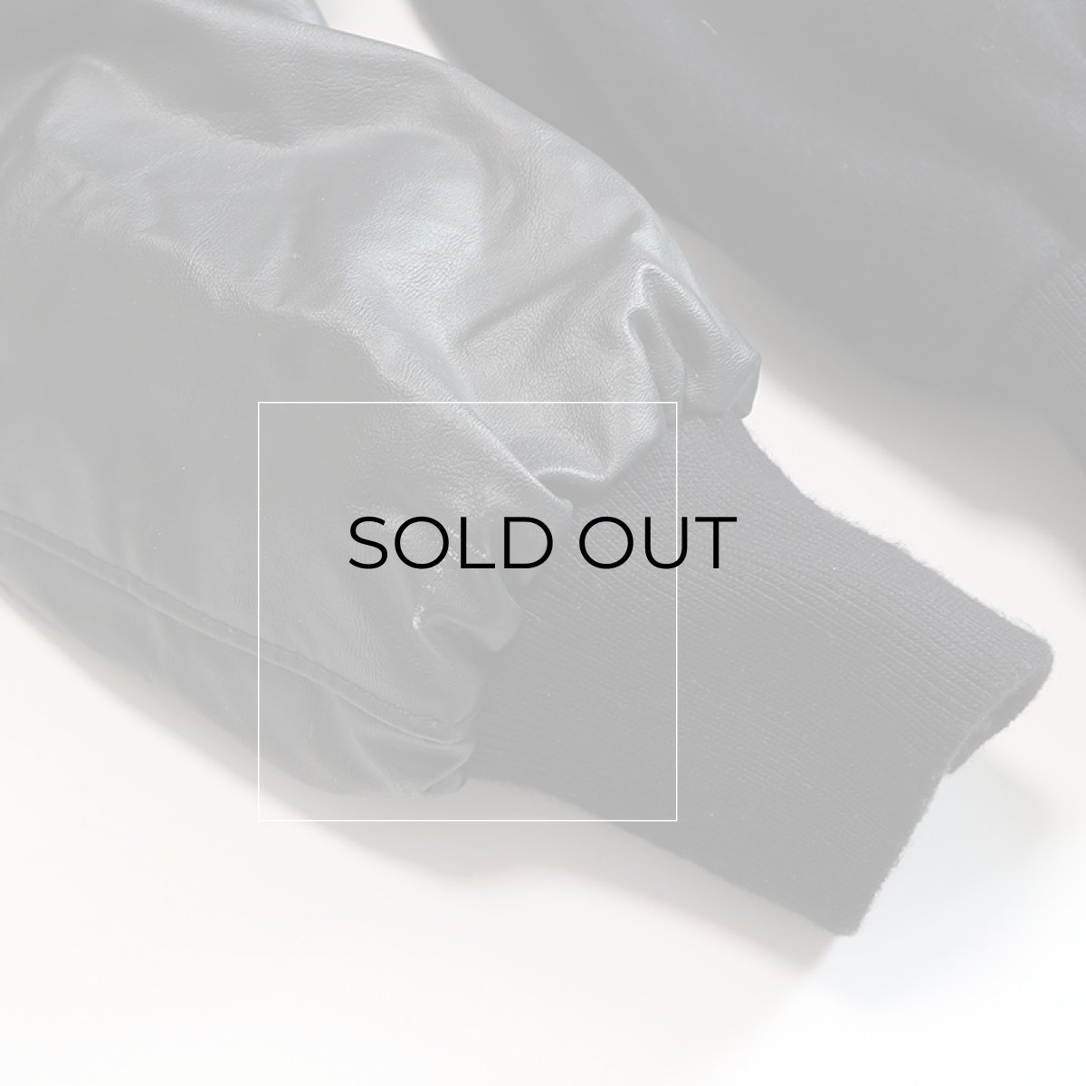 画像11: 〜00's HOLLOWAY WOOL MELTON FAKE LEATHER SLEEVE VARSITY JACKET "MADE IN USA" "DEADSTOCK" (11)