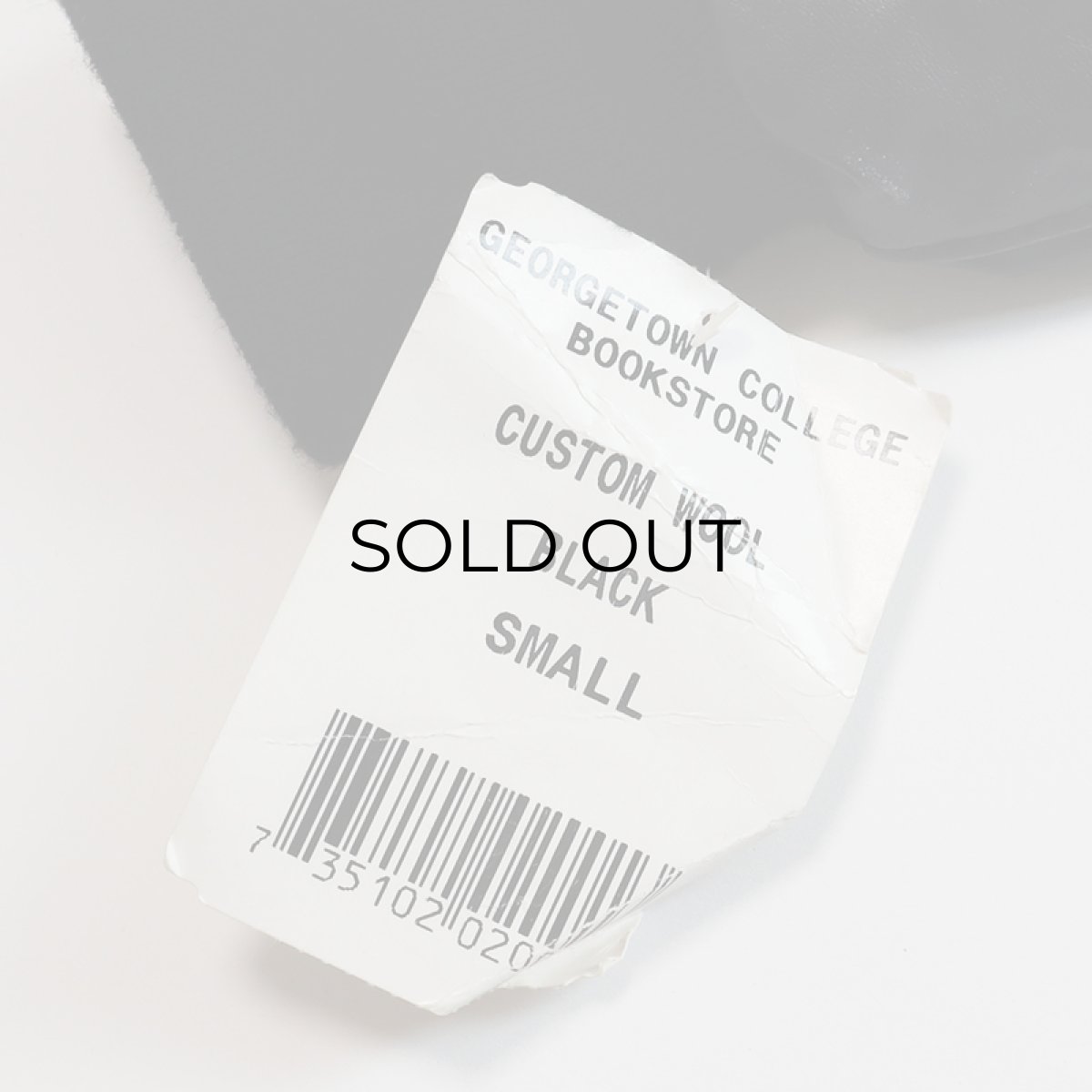 画像10: 〜00's HOLLOWAY WOOL MELTON FAKE LEATHER SLEEVE VARSITY JACKET "MADE IN USA" "DEADSTOCK" (10)