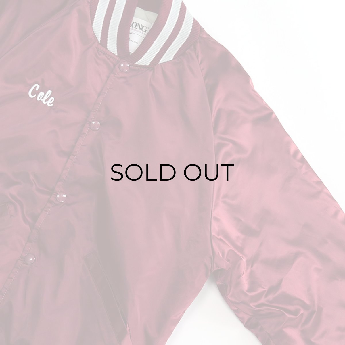 画像4: 80's DeLONG NYLON QUILTED LINING SNAP BLOUSON "MADE IN USA" (4)