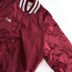 画像4: 80's DeLONG NYLON QUILTED LINING SNAP BLOUSON "MADE IN USA" (4)