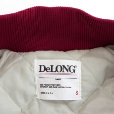 画像6: 80's DeLONG NYLON QUILTED LINING SNAP BLOUSON "MADE IN USA" (6)