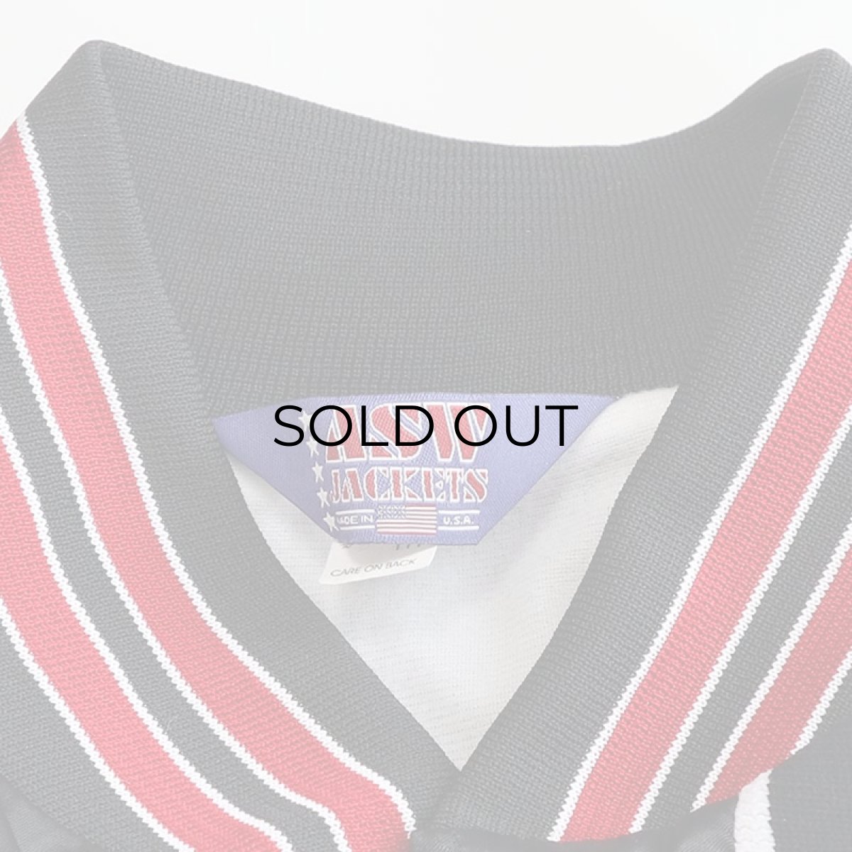 画像6: ASW JACKETS "US MARINES" NYLON FLANNEL LINING SNAP BLOUSON "MADE IN USA" (6)