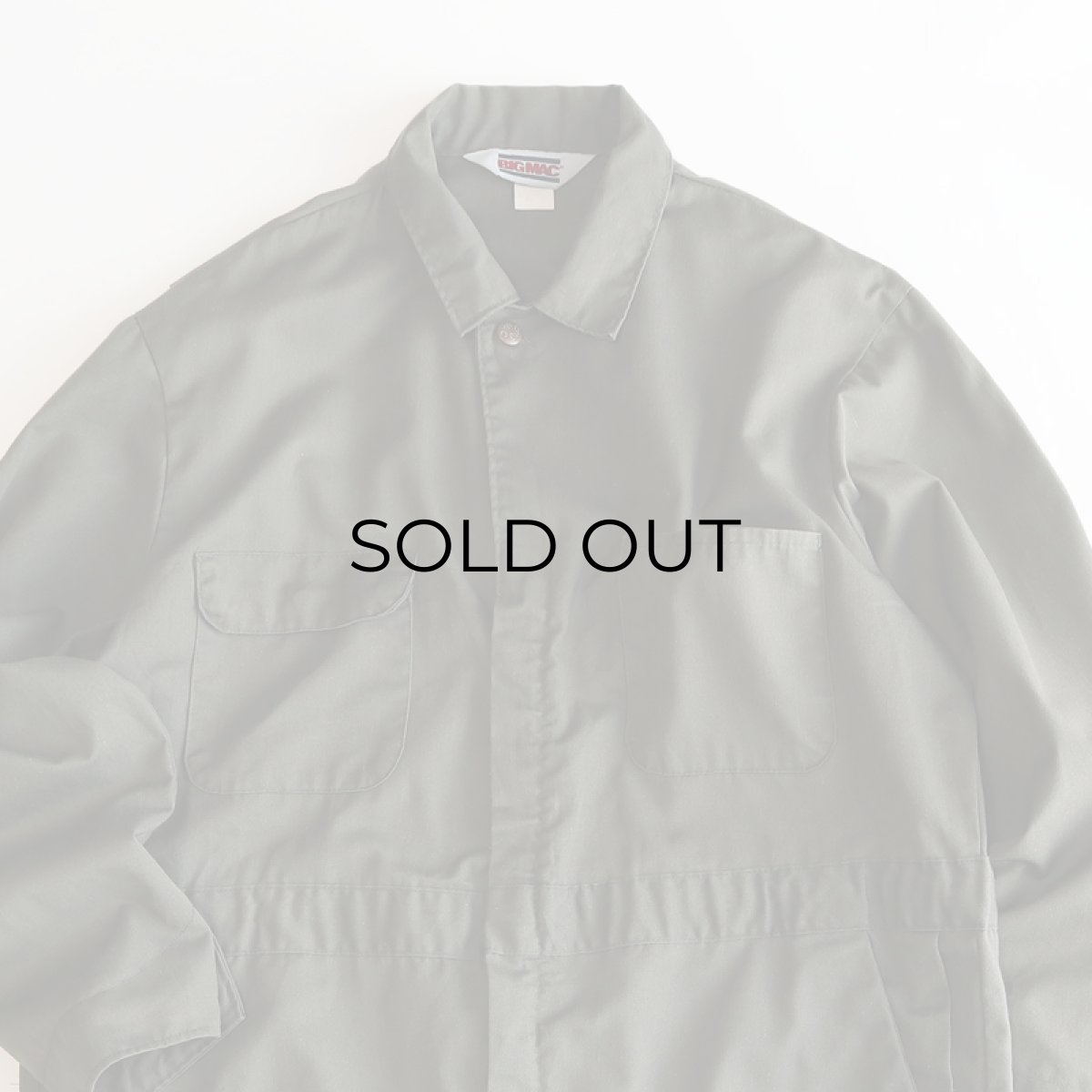 画像3: 〜90's BIG MAC TWILL WORK COVERALL "MADE IN USA" (3)